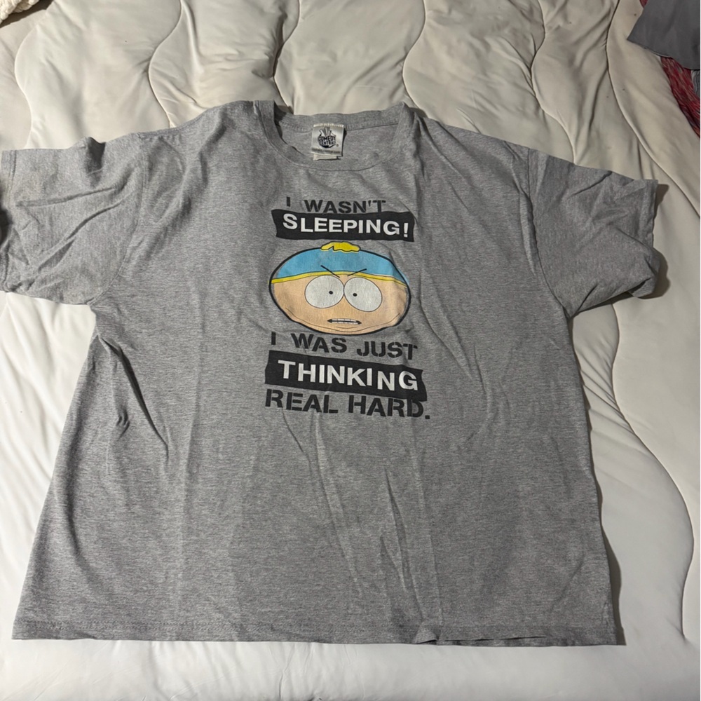 South Park Eric Cartman Graphic Tee - Gray